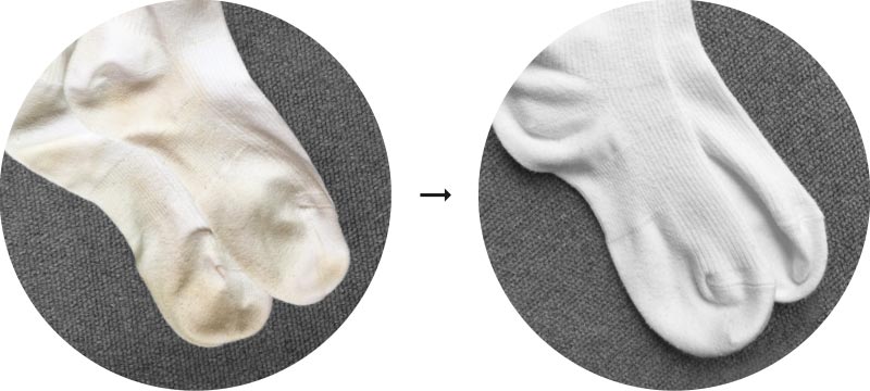 「シロクマ®」の洗浄力に驚きました。